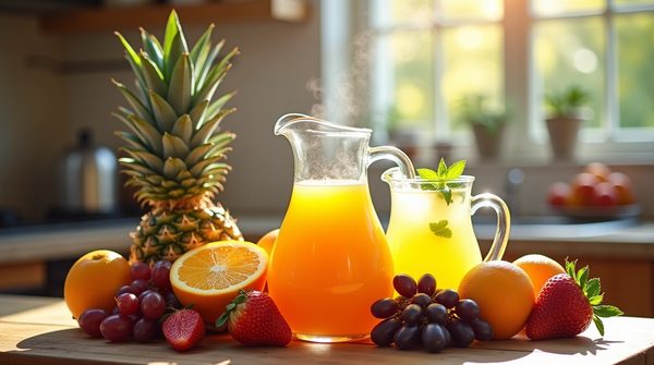 Boostez votre santé avec des jus de fruits savoureux