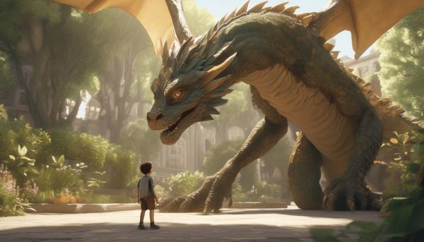 Eliott le dragon : une aventure fantastique entre animation et réel
