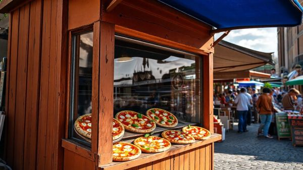 Savourez des pizzas artisanales au Kiosque de Vallet